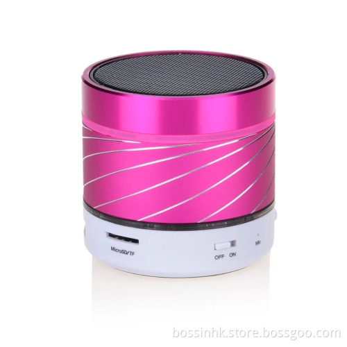 Mini Nfc FM Cylinder Bluetooth Amplifier Speaker with TF (Bn-134)